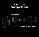Wireless ANC Earbuds Black 5.3 Bluetooth 2200mAh