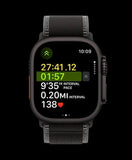 Apple Watch Ultra 3 Grey Silicone Strap