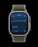 Apple Watch Ultra 3 Grey Silicone Strap