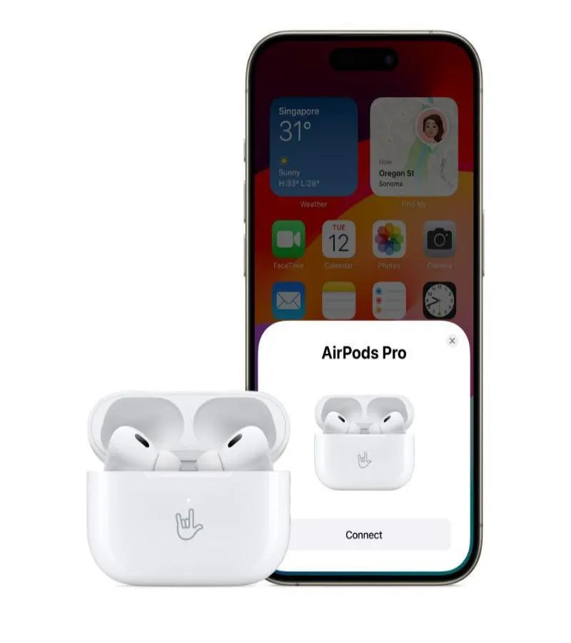 AirPods Pro 2nd Gen White Bluetooth 4.1 Earbuds