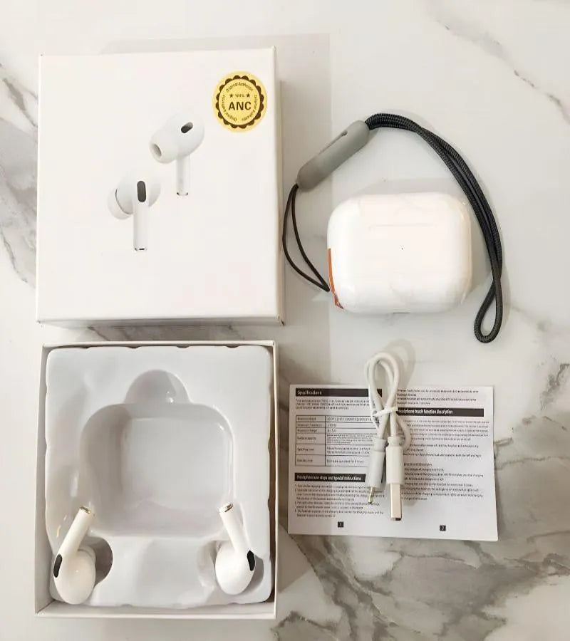 AirPods Pro 2nd Gen White Bluetooth 4.1 Earbuds