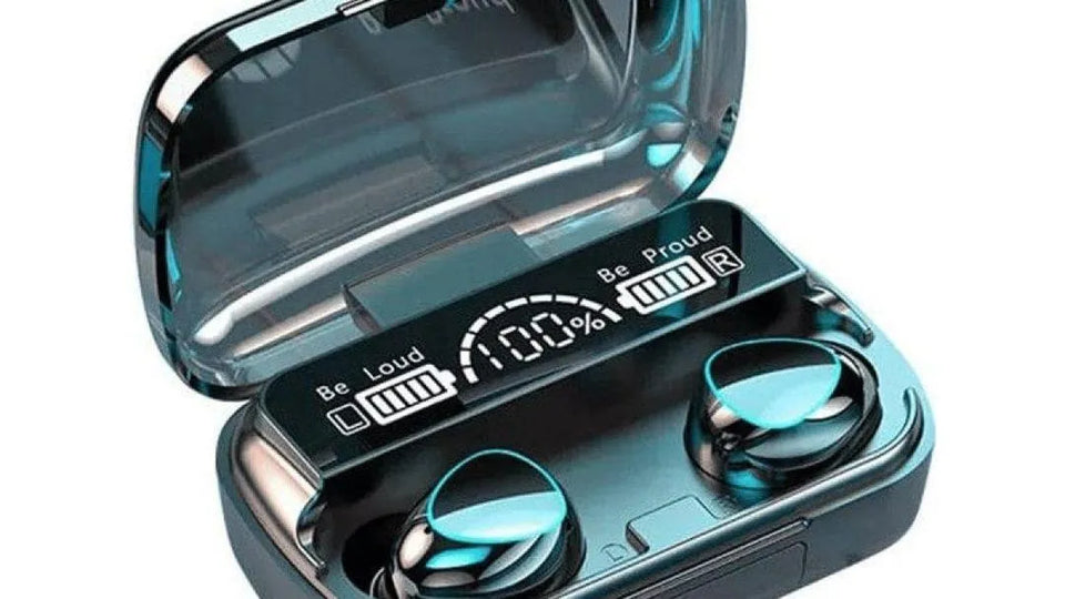 M10 Wireless Earbuds Bluetooth 5.1 Touch Control LED Power Display