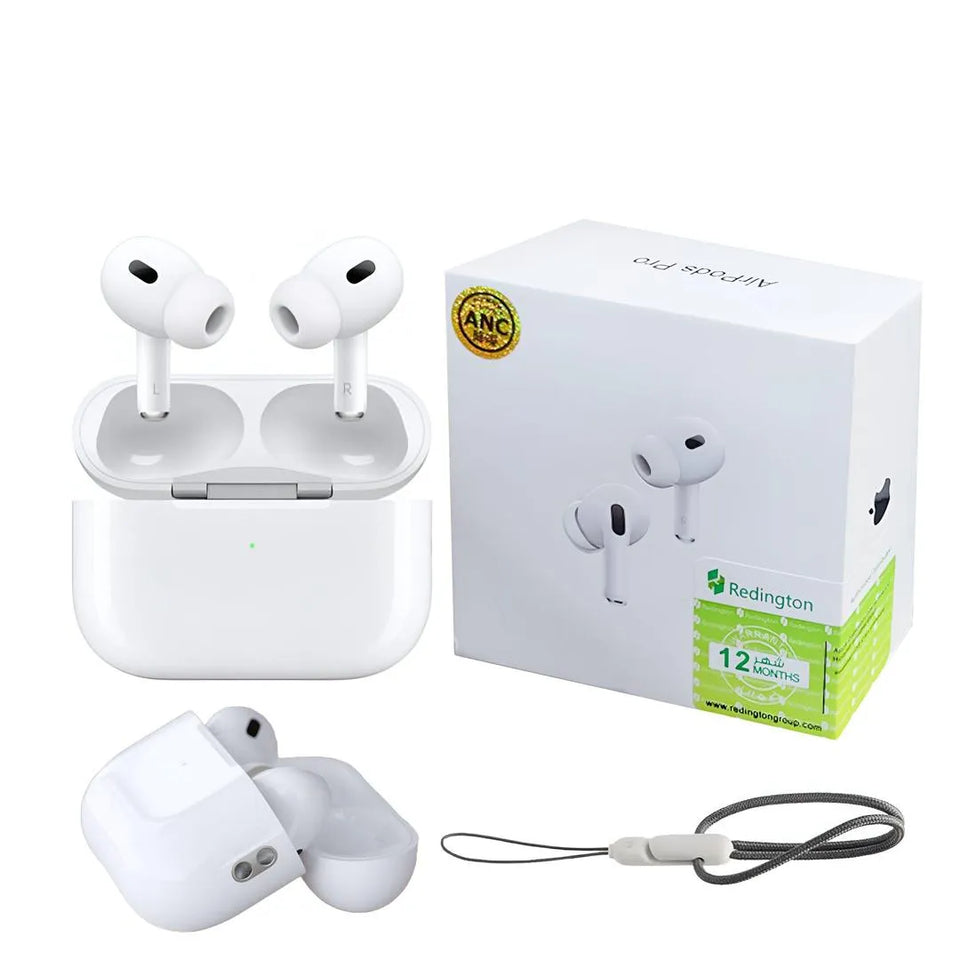 Black Pro 2 Wireless Earbuds with Charging Case