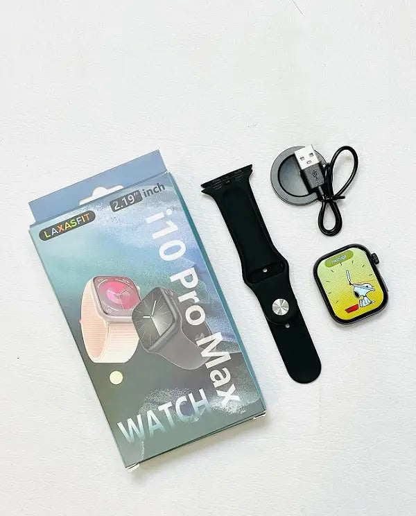 Laxasfit i10 Pro Max Smart Watch With Bluetooth Calling (Original)