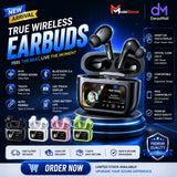A9 Pro Wireless Earbuds Black Bluetooth 5.3 Hi-Fi Stereo TWS Earbuds