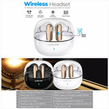 TD-LTE Wireless Headset BT 5.4 200mAh Charging Case Smart Touch Environmental Noise Cancellation Earbuds for Music/Gaming