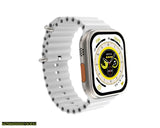T800 Ultra Smart Watch Silver Fast Charging IP65 Waterproof